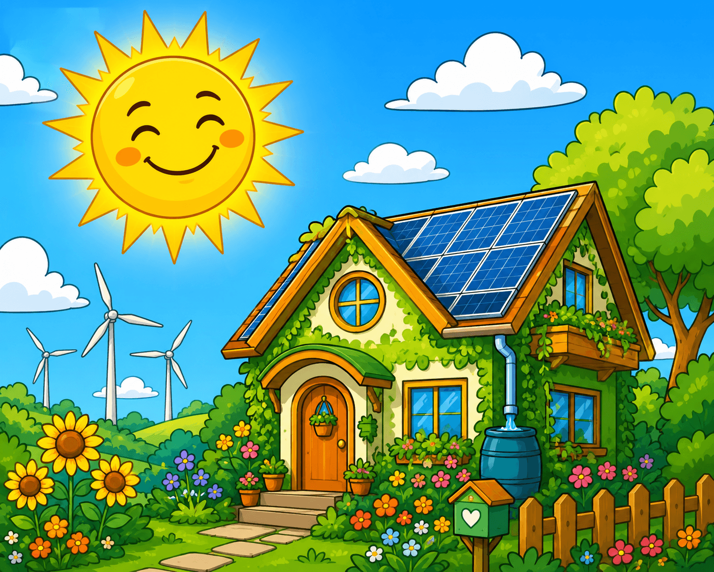 Cartoon Solar
